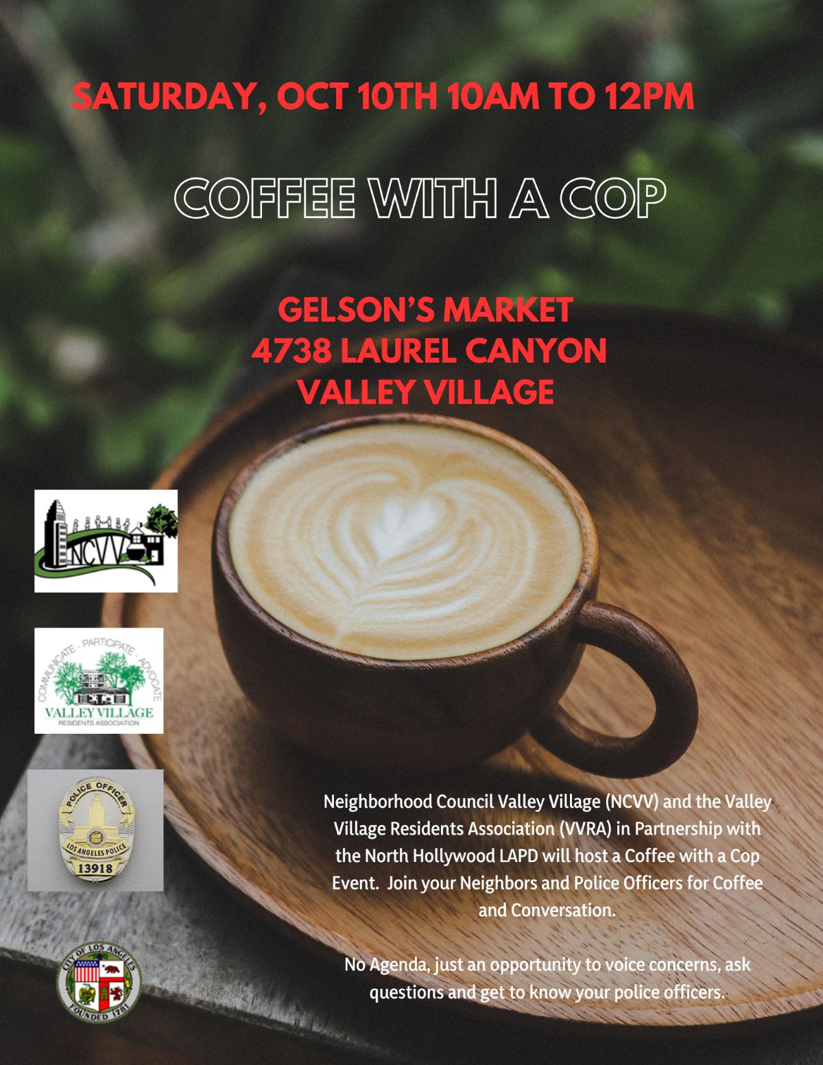 Coffee With A Cop