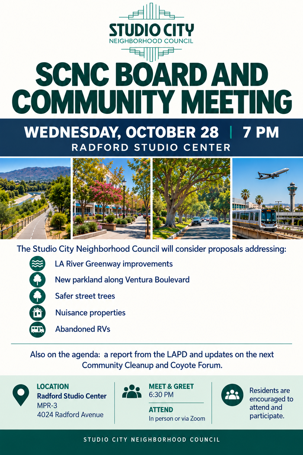 October Board and Community Meeting
